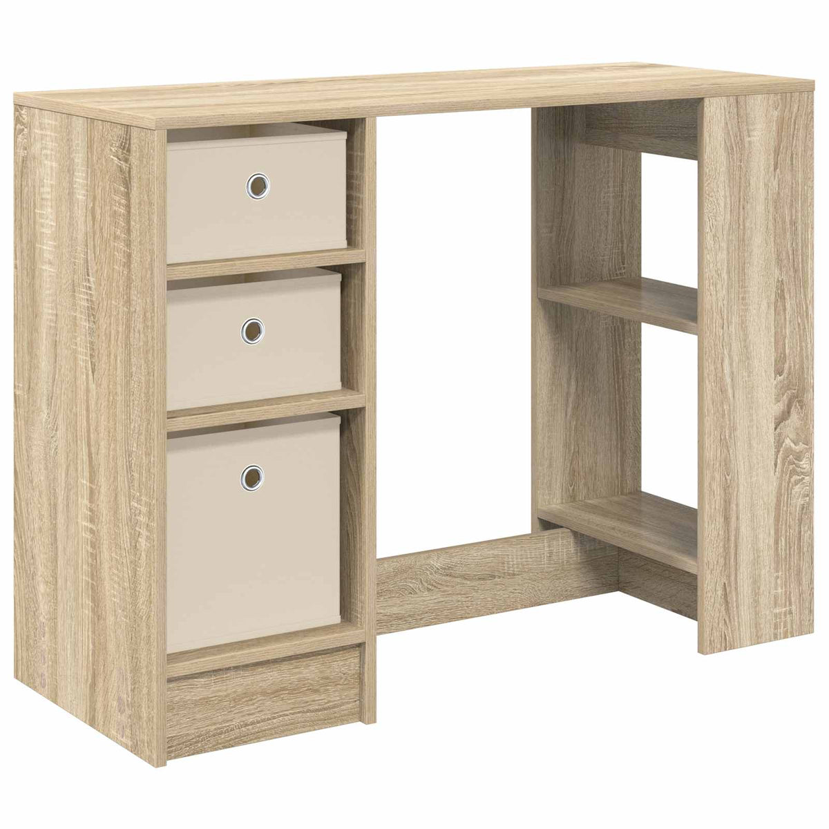 Bord Sonoma eg 100 x 40 x 75 cm Konstrueret træ