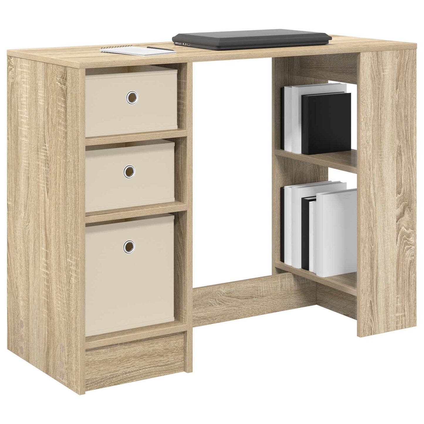 Bord Sonoma eg 100 x 40 x 75 cm Konstrueret træ