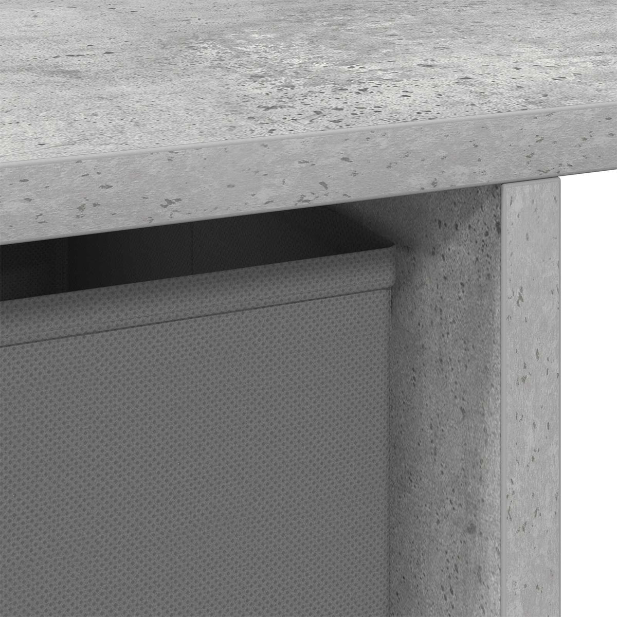 Bord Beton Grå 100 x 40 x 75 cm Konstrueret træ