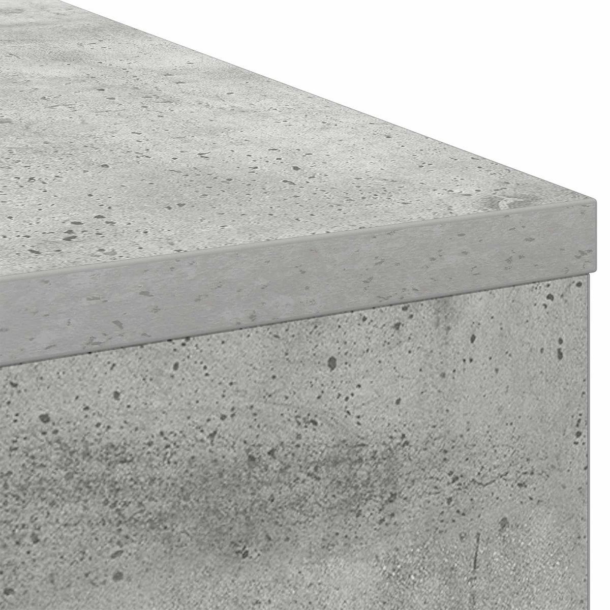 Bord Beton Grå 100 x 40 x 75 cm Konstrueret træ