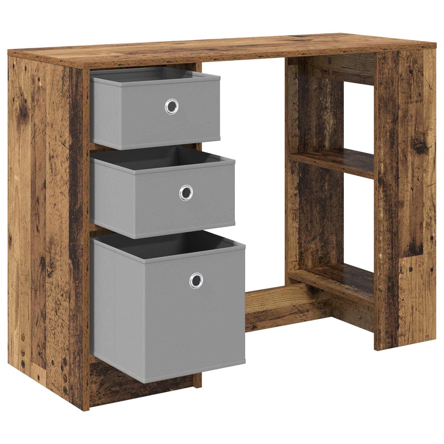 Bord Gammelt træ 100 x 40 x 75 cm Konstrueret træ