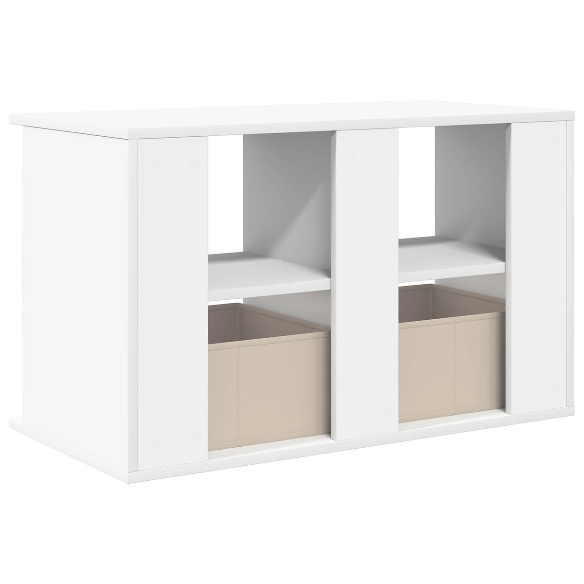 TV stand med skuffe Hvid 79 x 40 x 48 cm