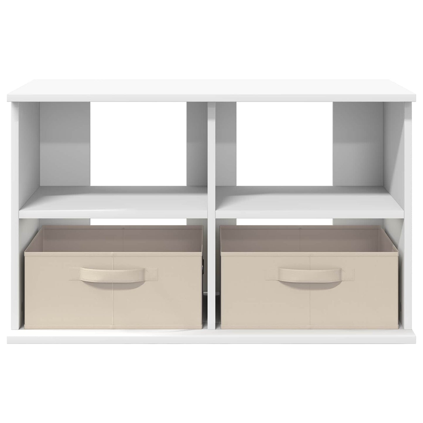 TV stand med skuffe Hvid 79 x 40 x 48 cm