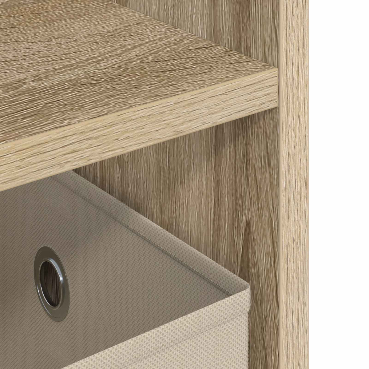 TV stand med skuffe Sonoma eg 79 x 40 x 48 cm