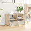 TV stand med skuffe Sonoma eg 79 x 40 x 48 cm
