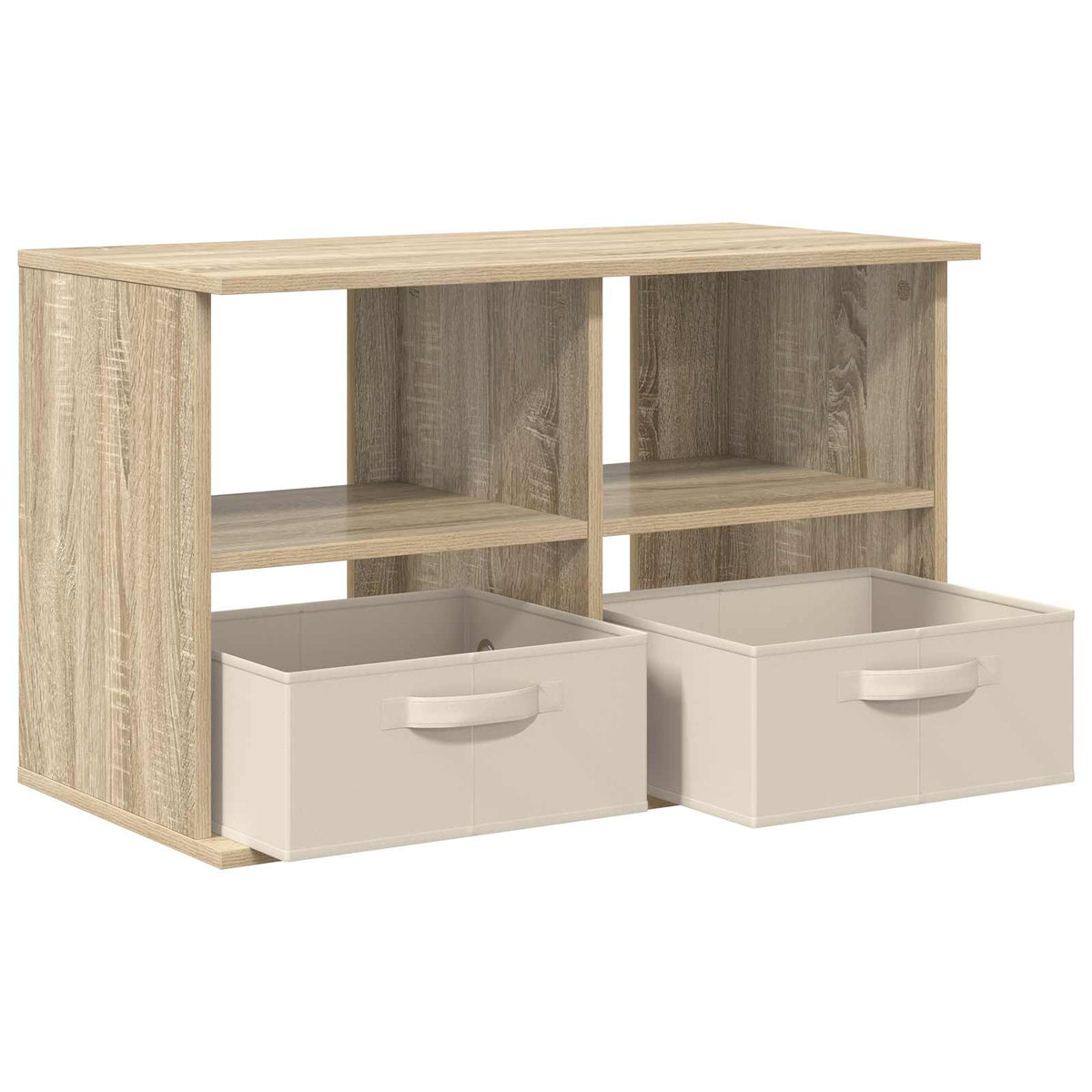 TV stand med skuffe Sonoma eg 79 x 40 x 48 cm