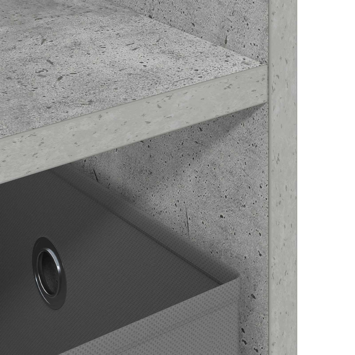 TV stand med skuffe Beton Grå 79 x 40 x 48 cm