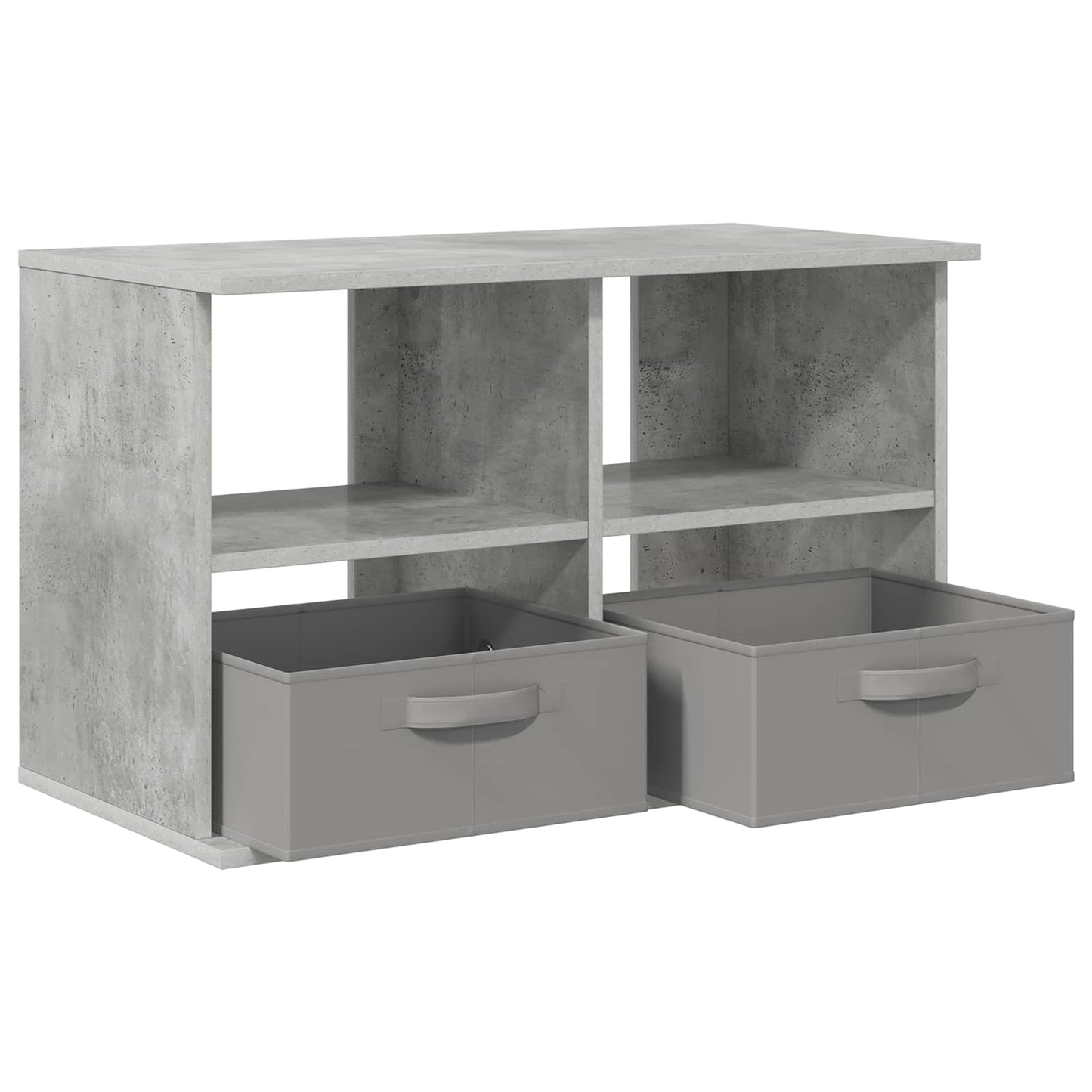 TV stand med skuffe Beton Grå 79 x 40 x 48 cm