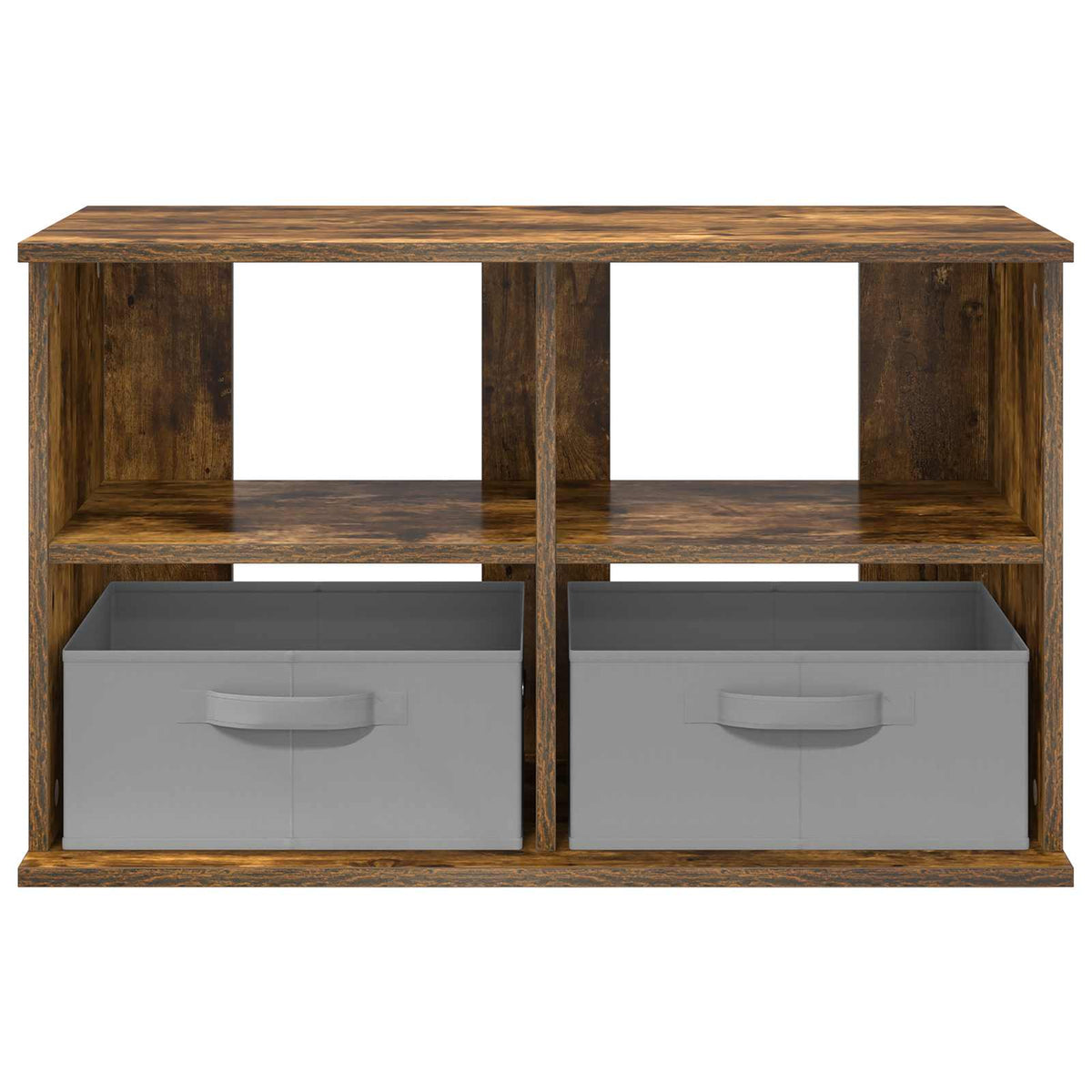 TV stand med skuffe Røget eg 79 x 40 x 48 cm