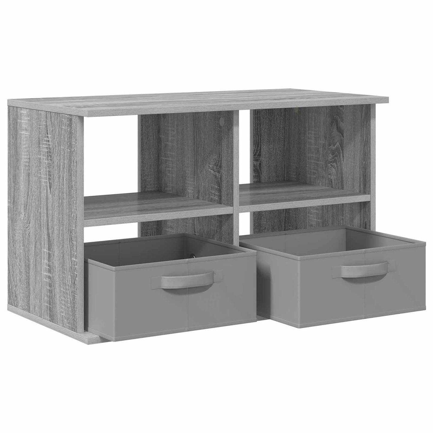 TV stand med skuffe Grå Sonoma 79 x 40 x 48 cm