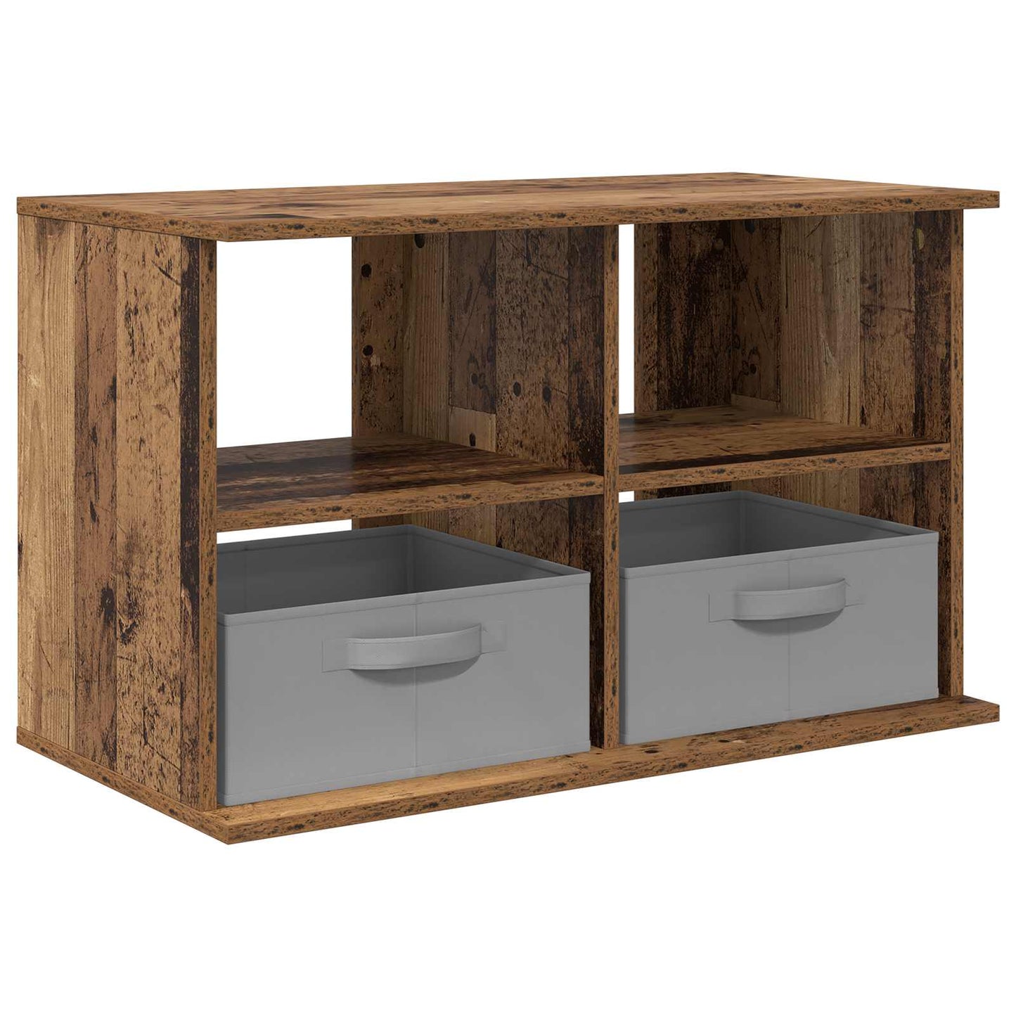 TV stand med skuffe Gammelt træ 79 x 40 x 48 cm