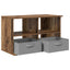 TV stand med skuffe Gammelt træ 79 x 40 x 48 cm