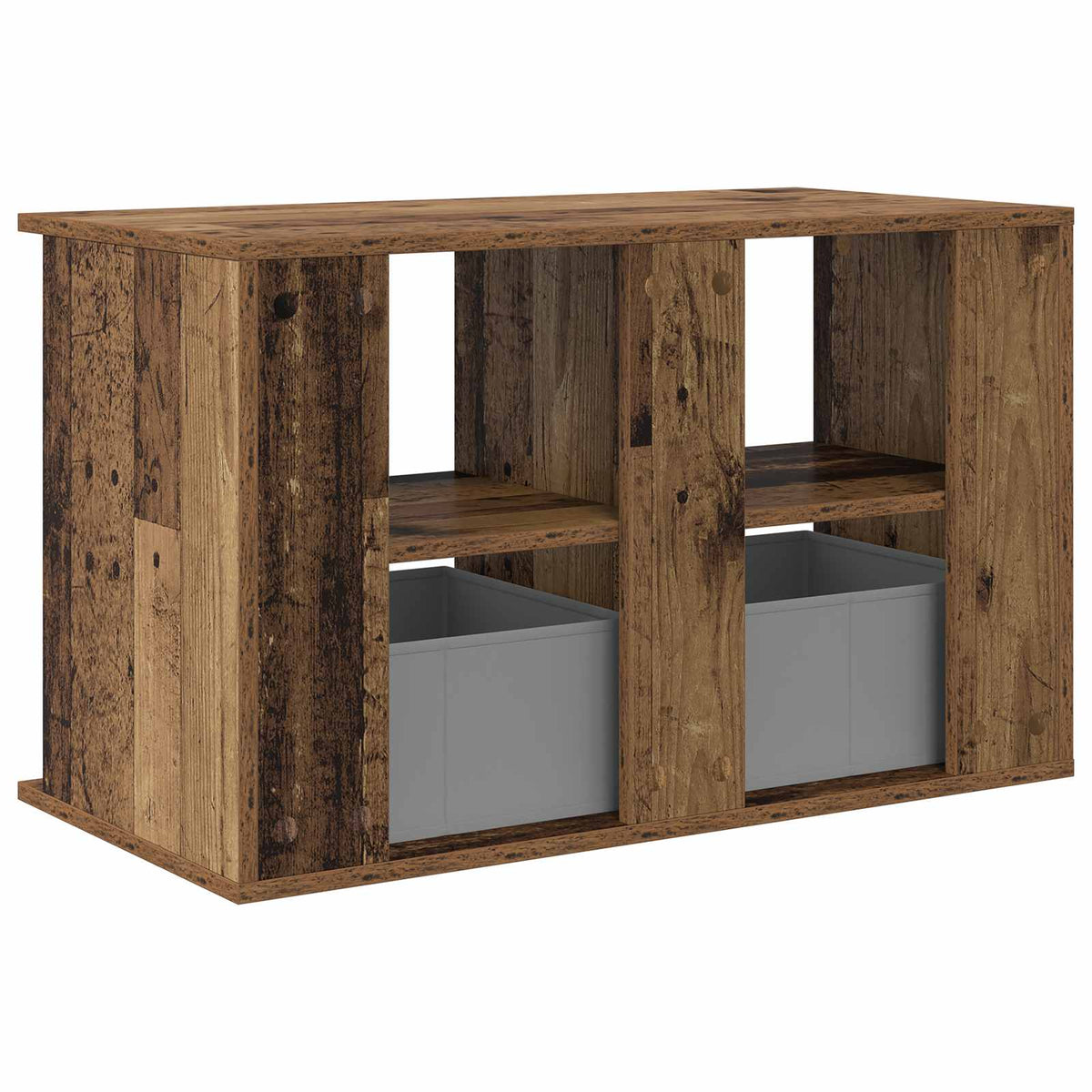 TV stand med skuffe Gammelt træ 79 x 40 x 48 cm