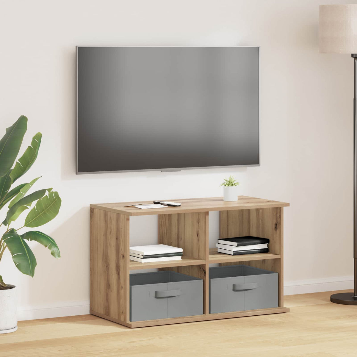 TV stand 79 x 40 x 48 cm Artisan Egetræ