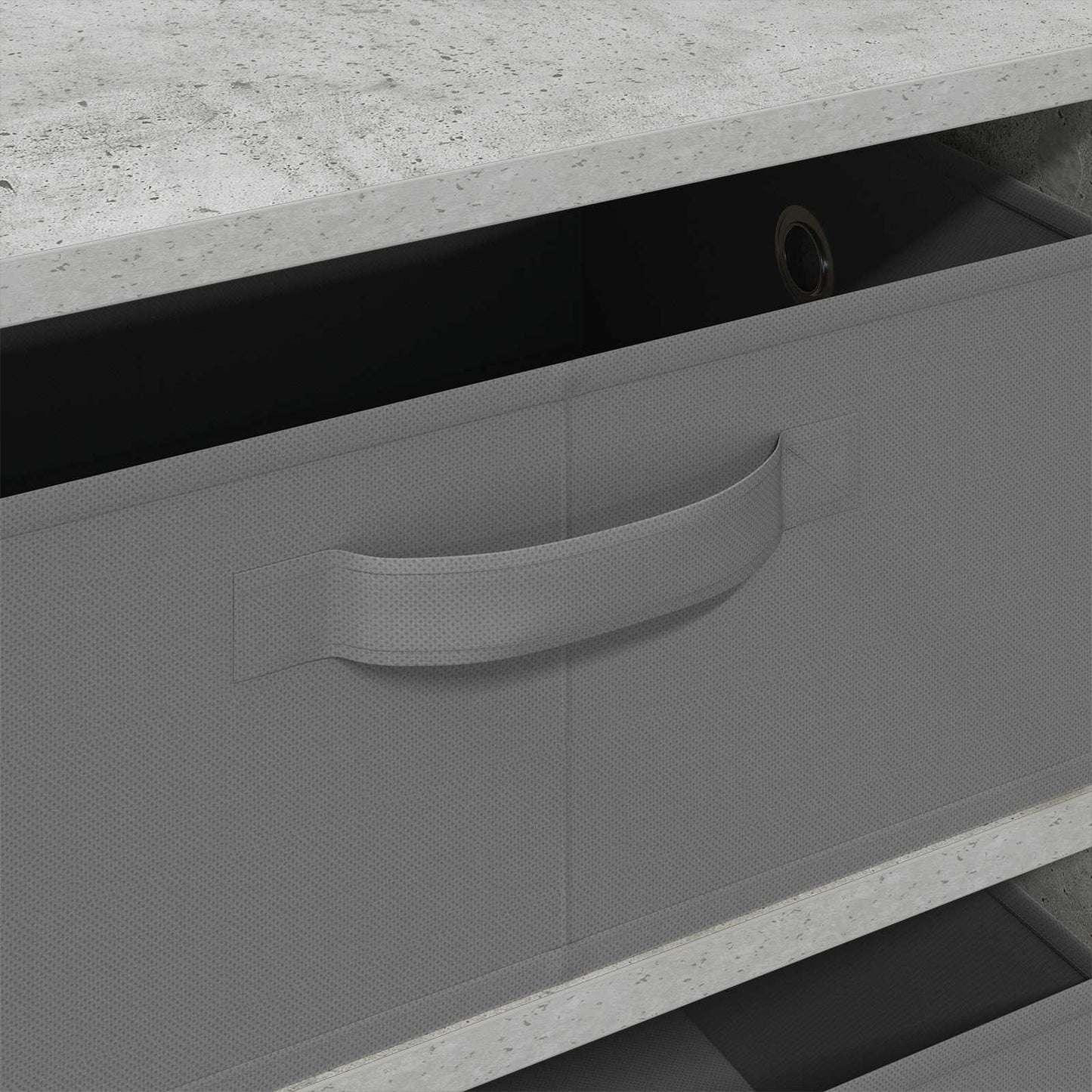 Sideboard Betongrå 60 x 33,5 x 84 cm