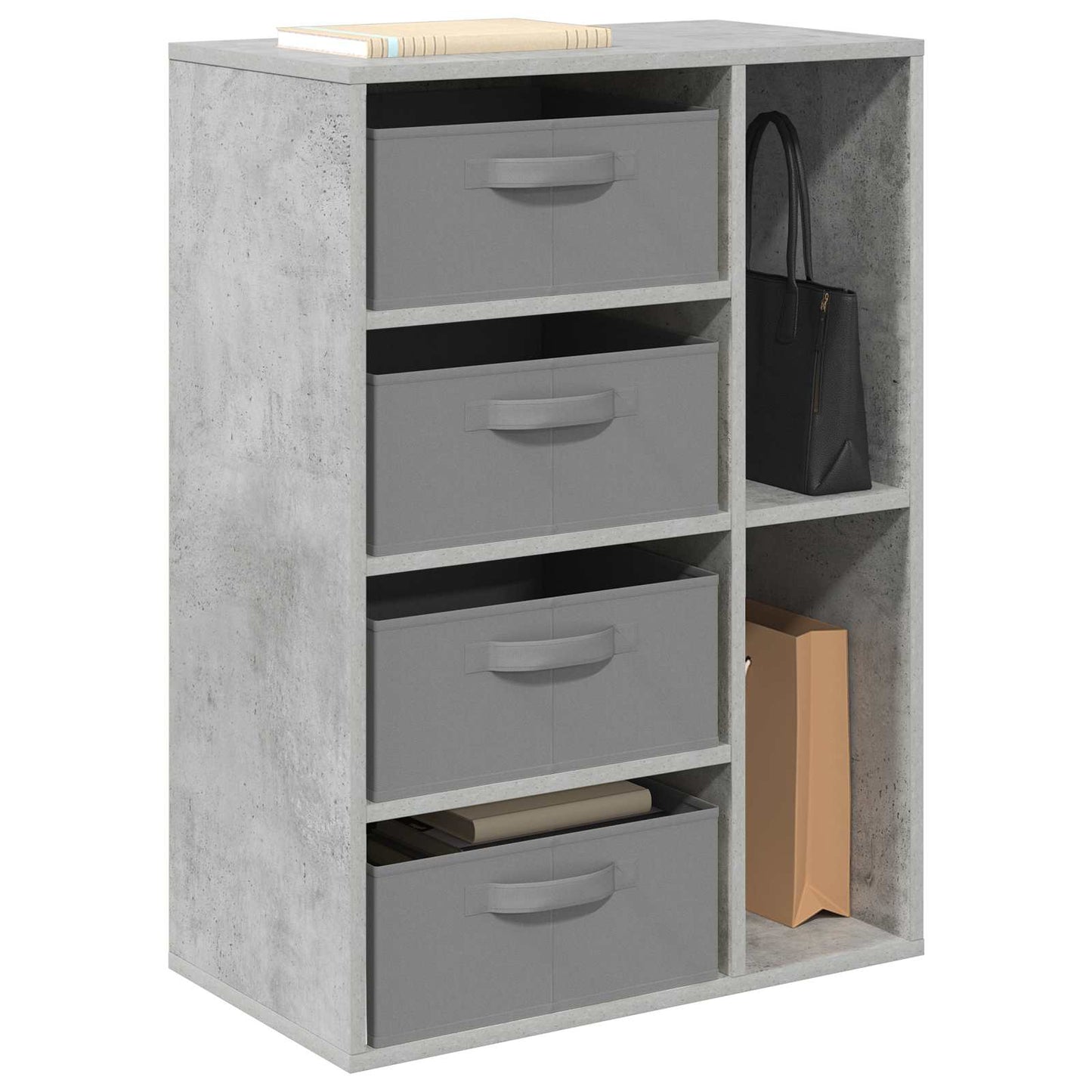 Sideboard Betongrå 60 x 33,5 x 84 cm