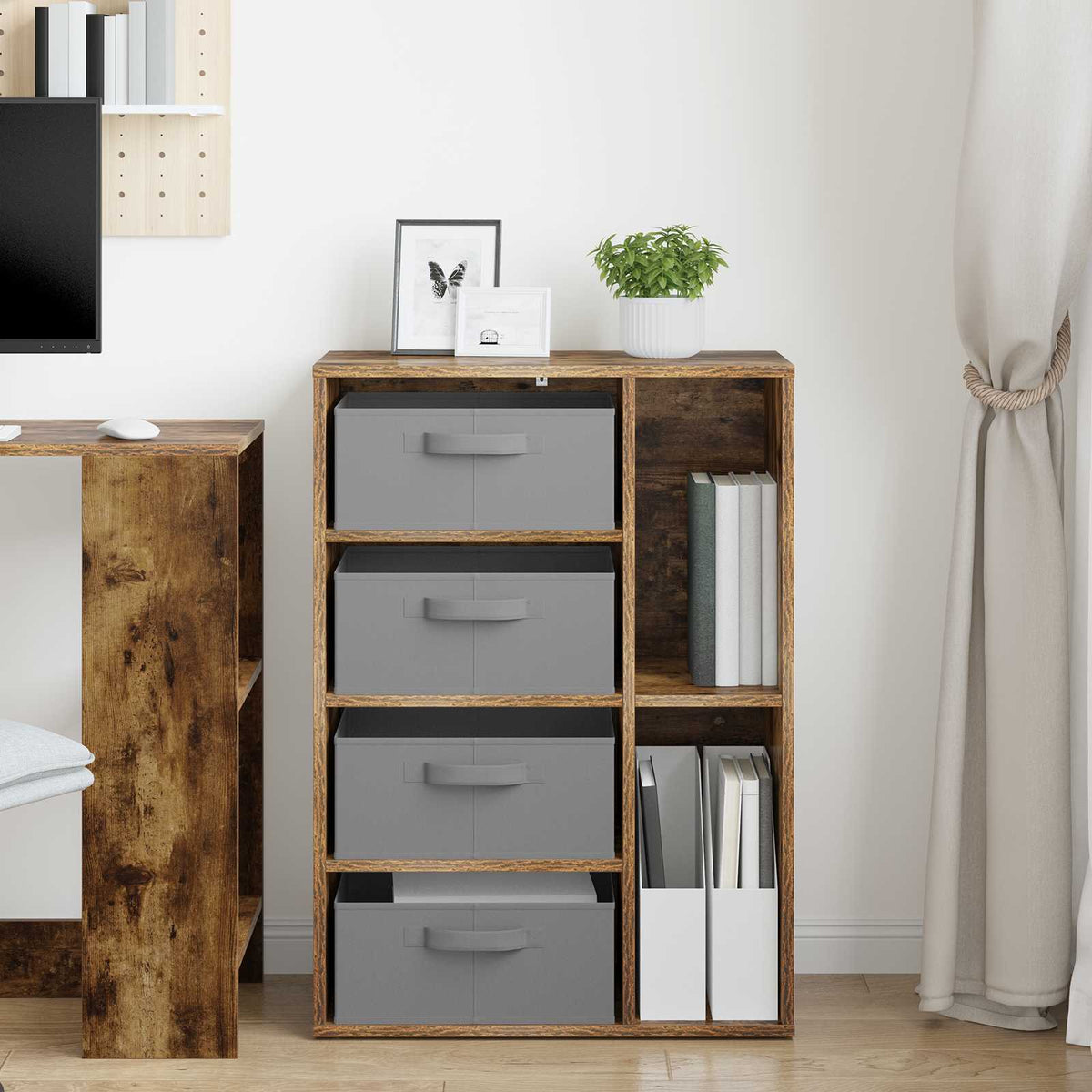 Sideboard Røget eg 60 x 33,5 x 84 cm