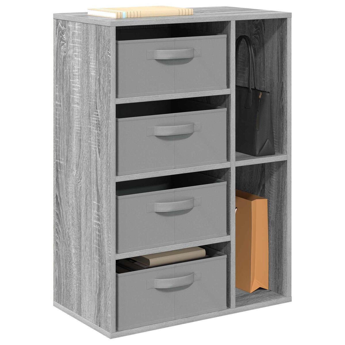 Sideboard Grå Sonoma 60 x 33,5 x 84 cm