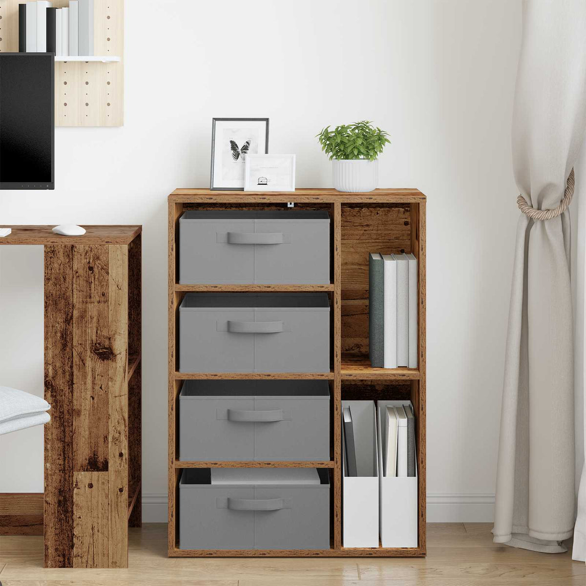Sideboard Gammelt træ 60 x 33,5 x 84 cm