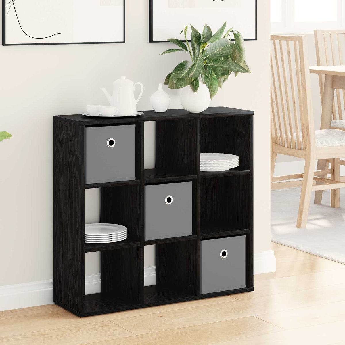Sideboard Sort eg 73,5 x 24 x 69,5 cm