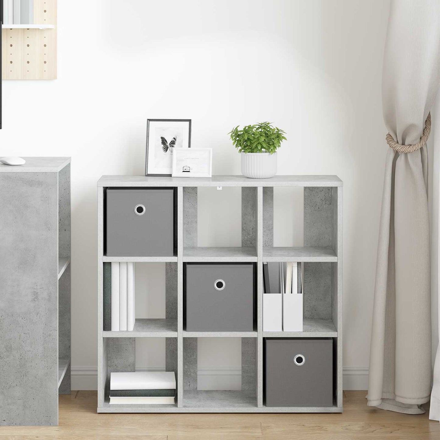 Sideboard Beton Grå 73,5 x 24 x 69,5 cm