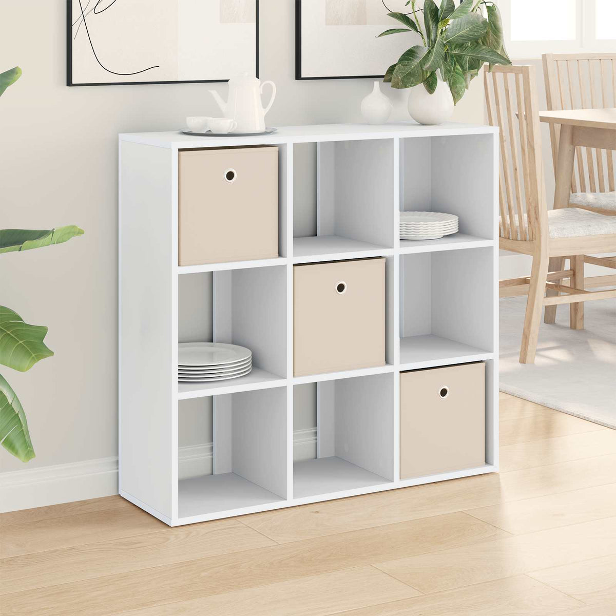 Sideboard Hvid 88,5 x 29 x 84,5 cm