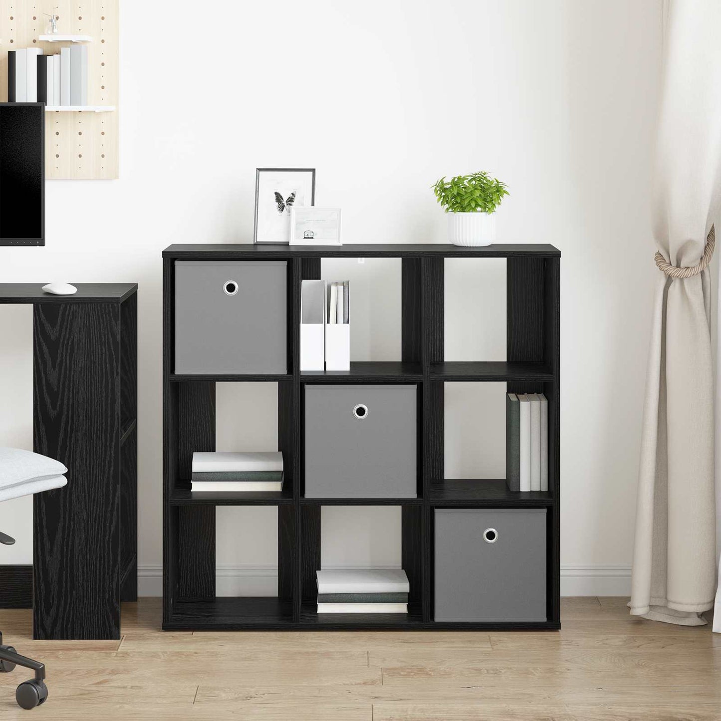 Sideboard Sort eg 88,5 x 29 x 84,5 cm