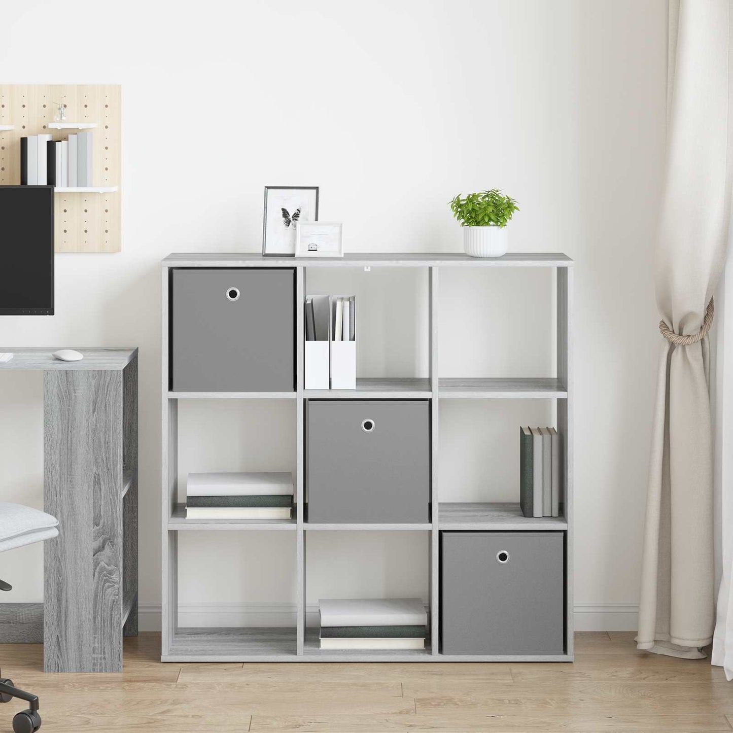 Sideboard Grå Sonoma 102 x 31 x 99,5 cm