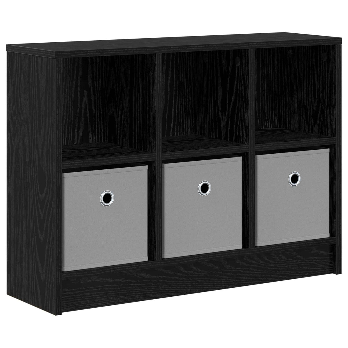 Sideboard Sort eg 73,5 x 22,5 x 53,5 cm