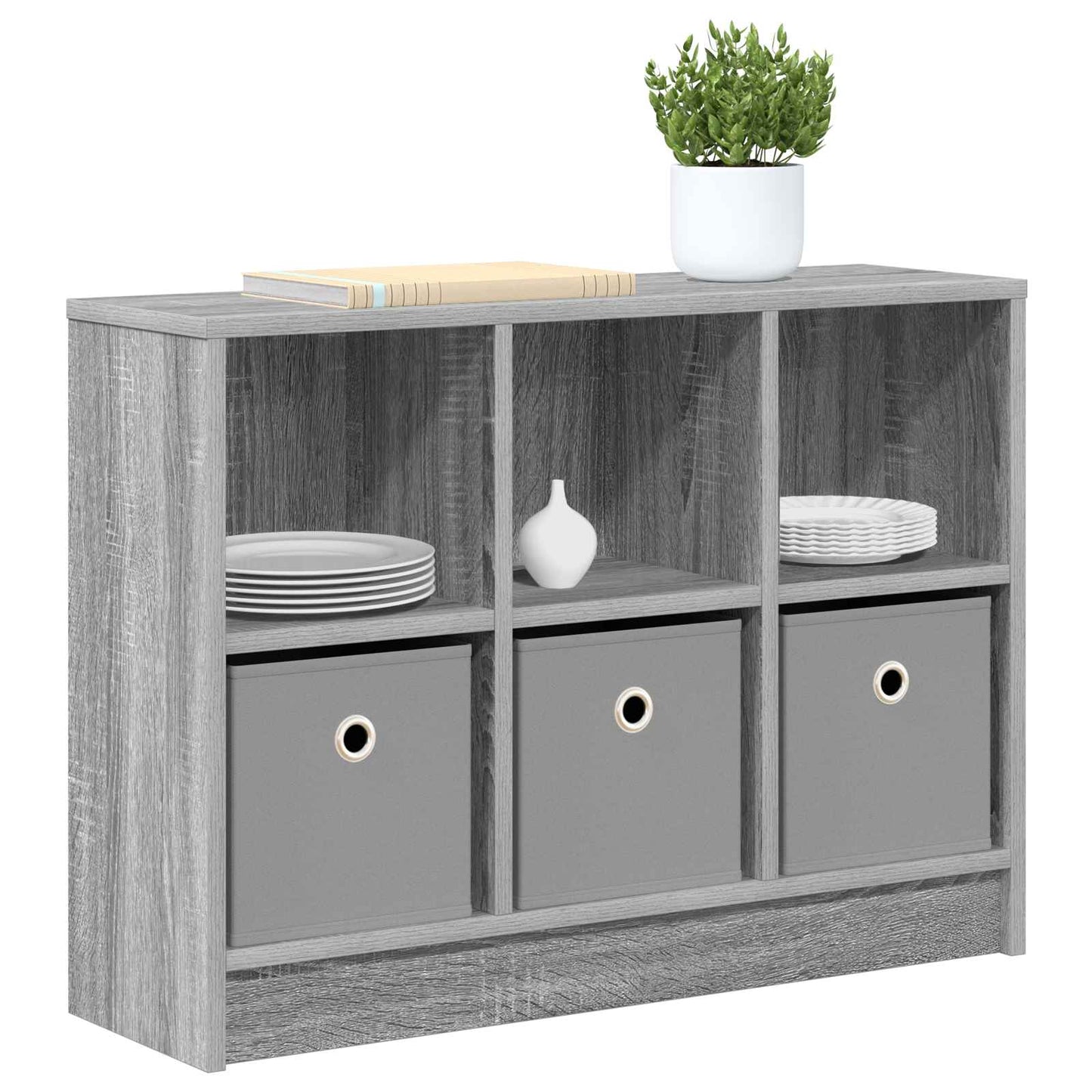 Sideboard Grå Sonoma 73,5 x 22,5 x 53,5 cm