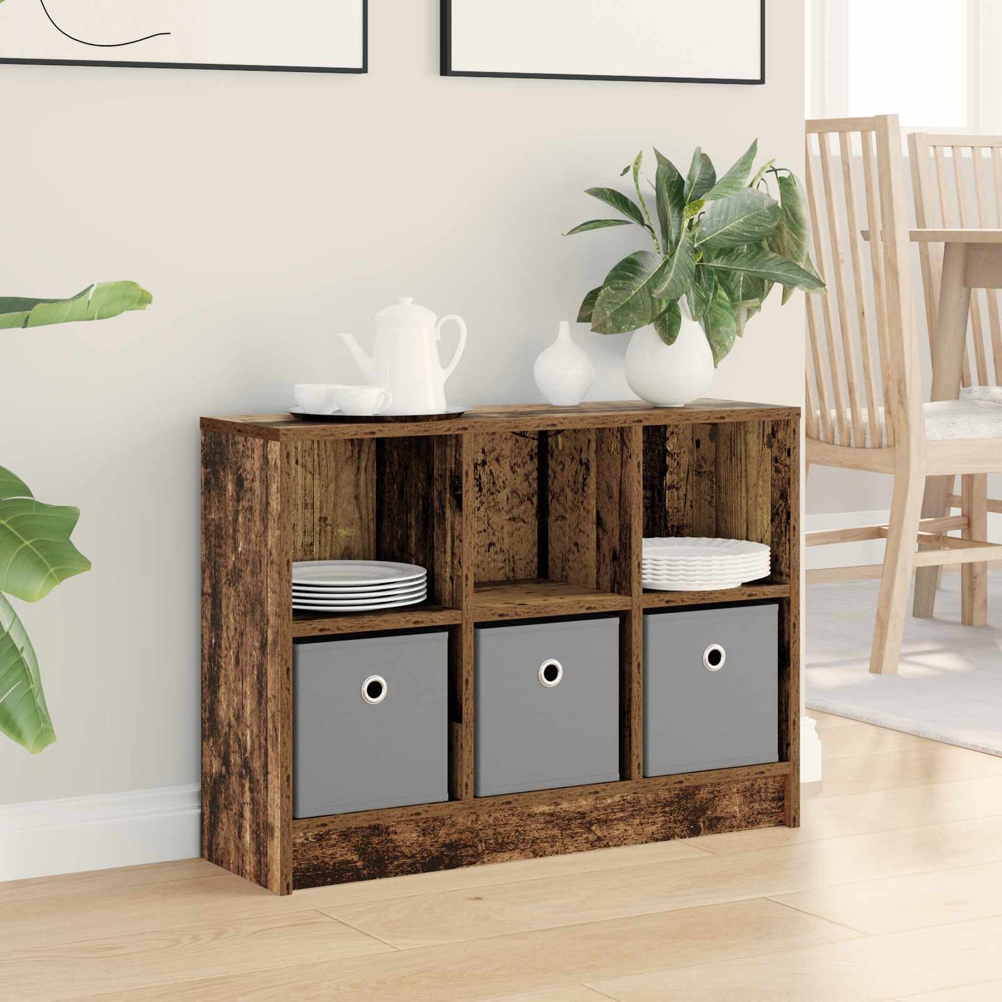 Sideboard Gammelt træ 73,5 x 22,5 x 53,5 cm