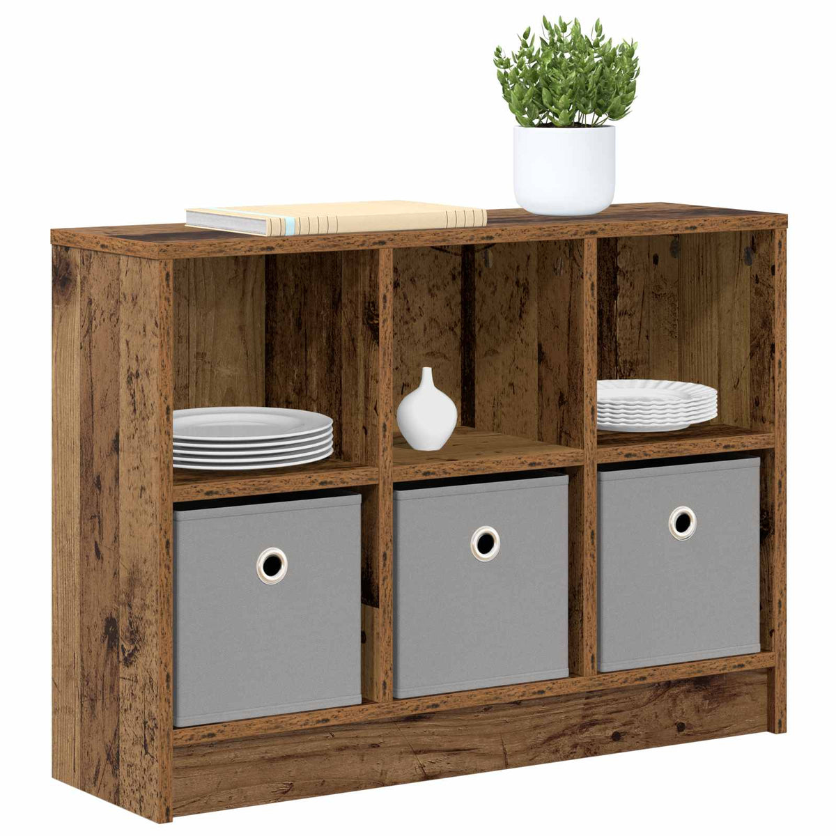 Sideboard Gammelt træ 73,5 x 22,5 x 53,5 cm
