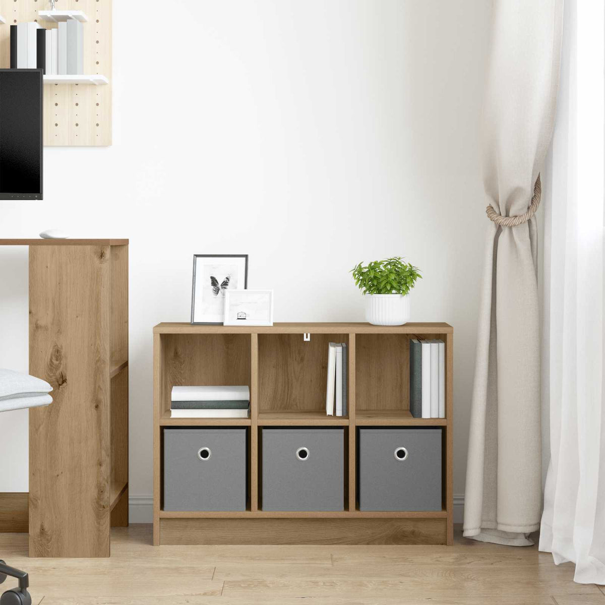 Sideboard Artisan Egetræ 73,5 x 22,5 x 53,5 cm