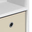 Sideboard Hvid 88,5 x 27,5 x 63,5 cm