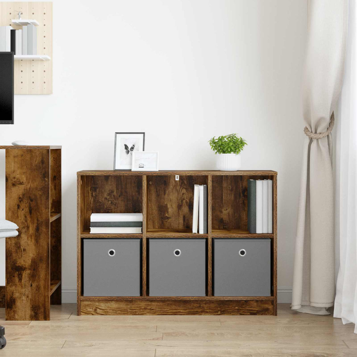 Sideboard Røget eg 88,5 x 27,5 x 63,5 cm