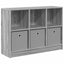 Sideboard Grå Sonoma 88,5 x 27,5 x 63,5 cm