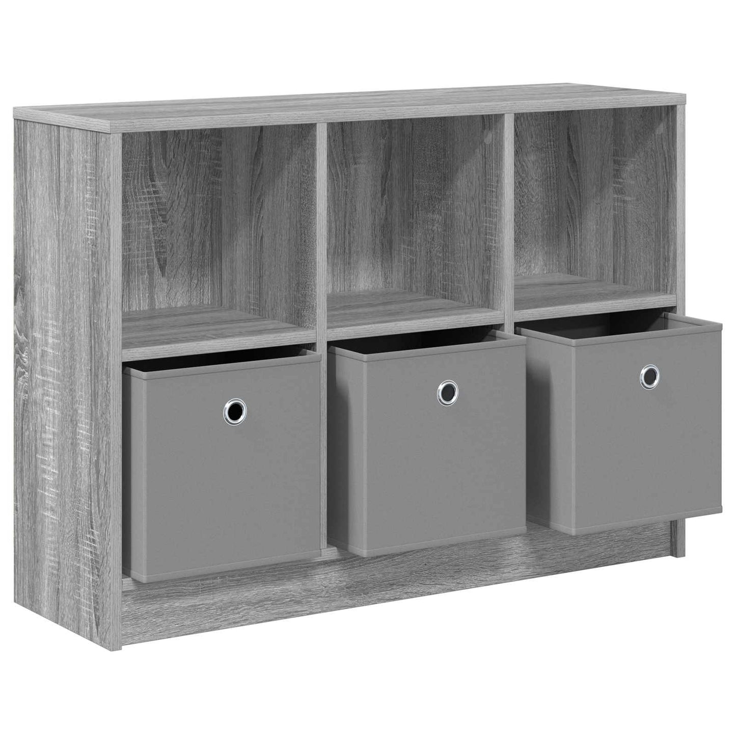 Sideboard Grå Sonoma 88,5 x 27,5 x 63,5 cm