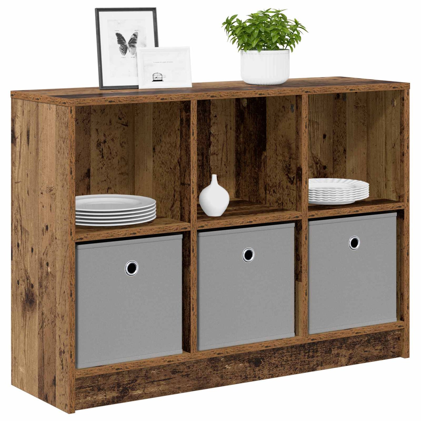 Sideboard Gammelt træ 88,5 x 27,5 x 63,5 cm