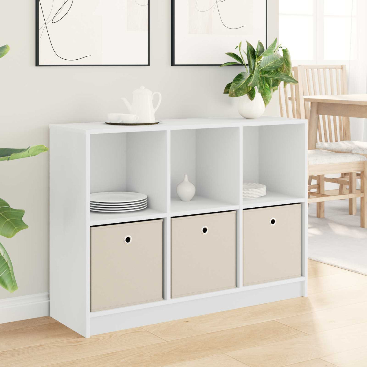 Sideboard Hvid 102 x 32 x 73,5 cm