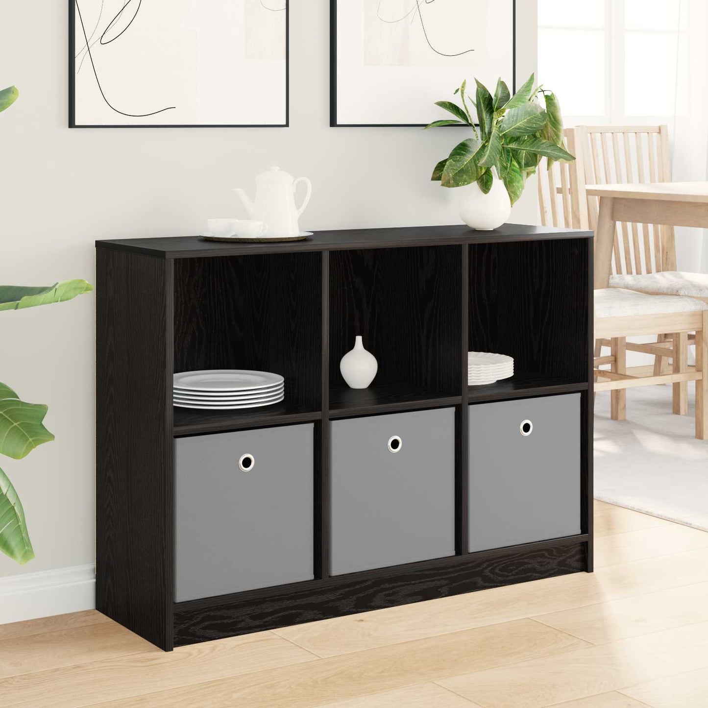Sideboard Sort eg 102 x 32 x 73,5 cm