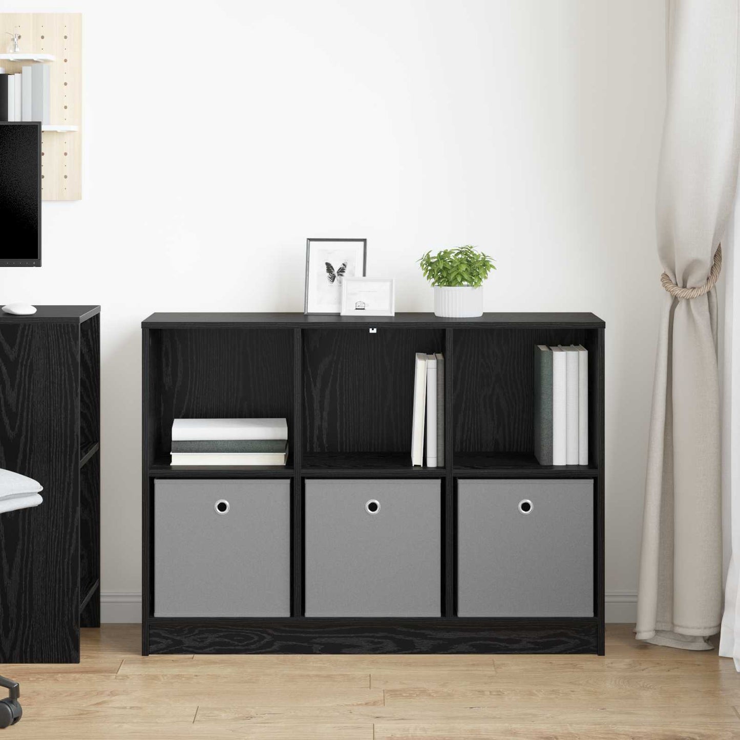 Sideboard Sort eg 102 x 32 x 73,5 cm
