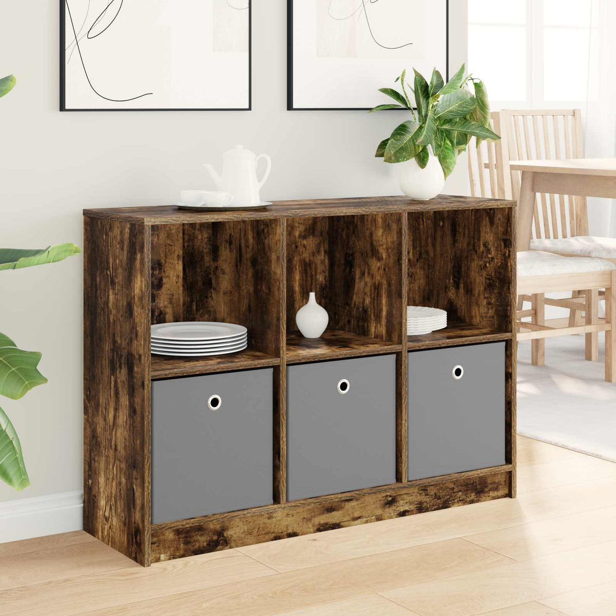 Sideboard Røget eg 102 x 32 x 73,5 cm