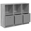 Sideboard Grå Sonoma 102 x 32 x 73,5 cm