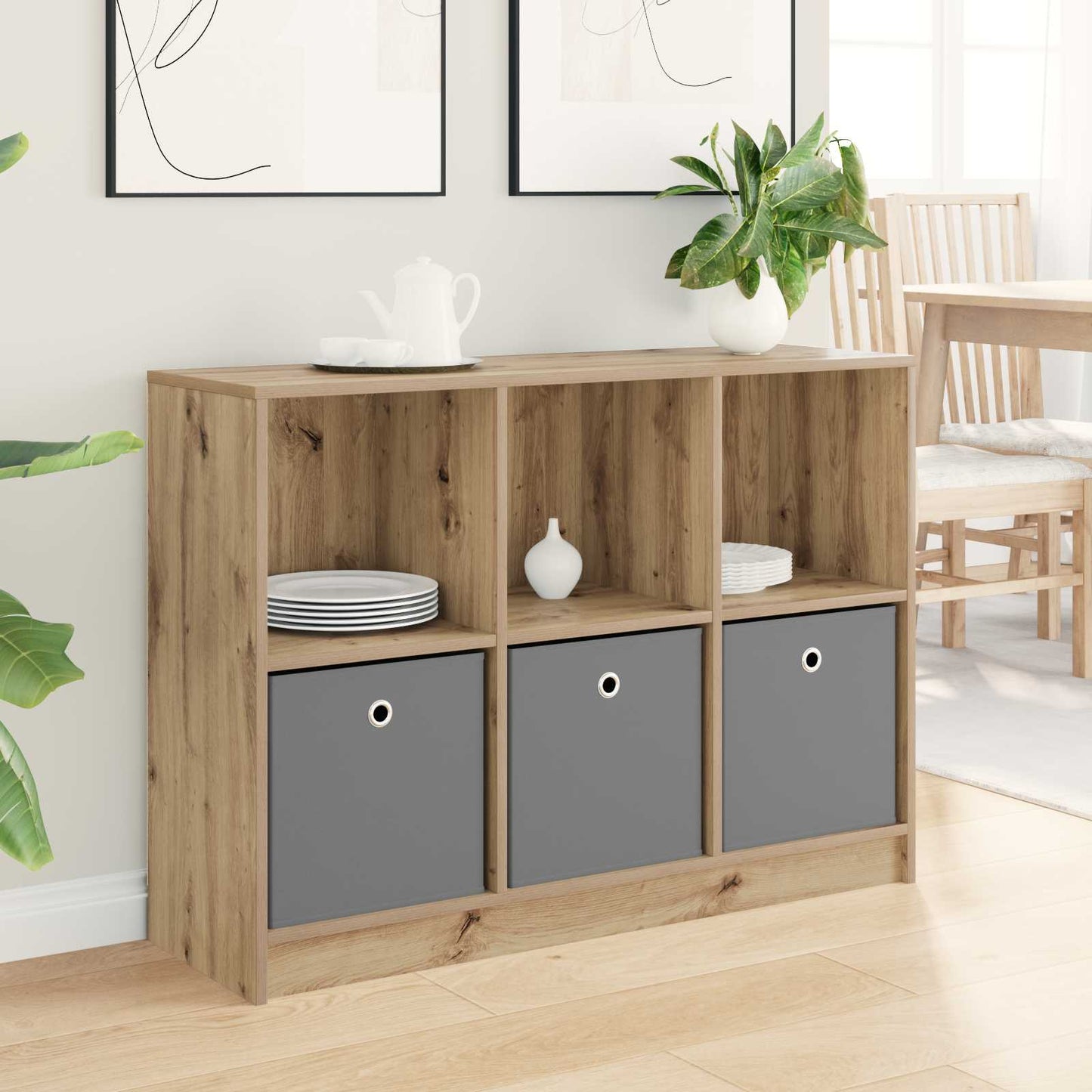 Sideboard Artisan Egetræ 102 x 32 x 73,5 cm
