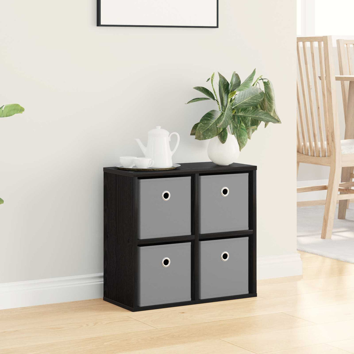 Sideboard Sort eg 49,5 x 22 x 47 cm