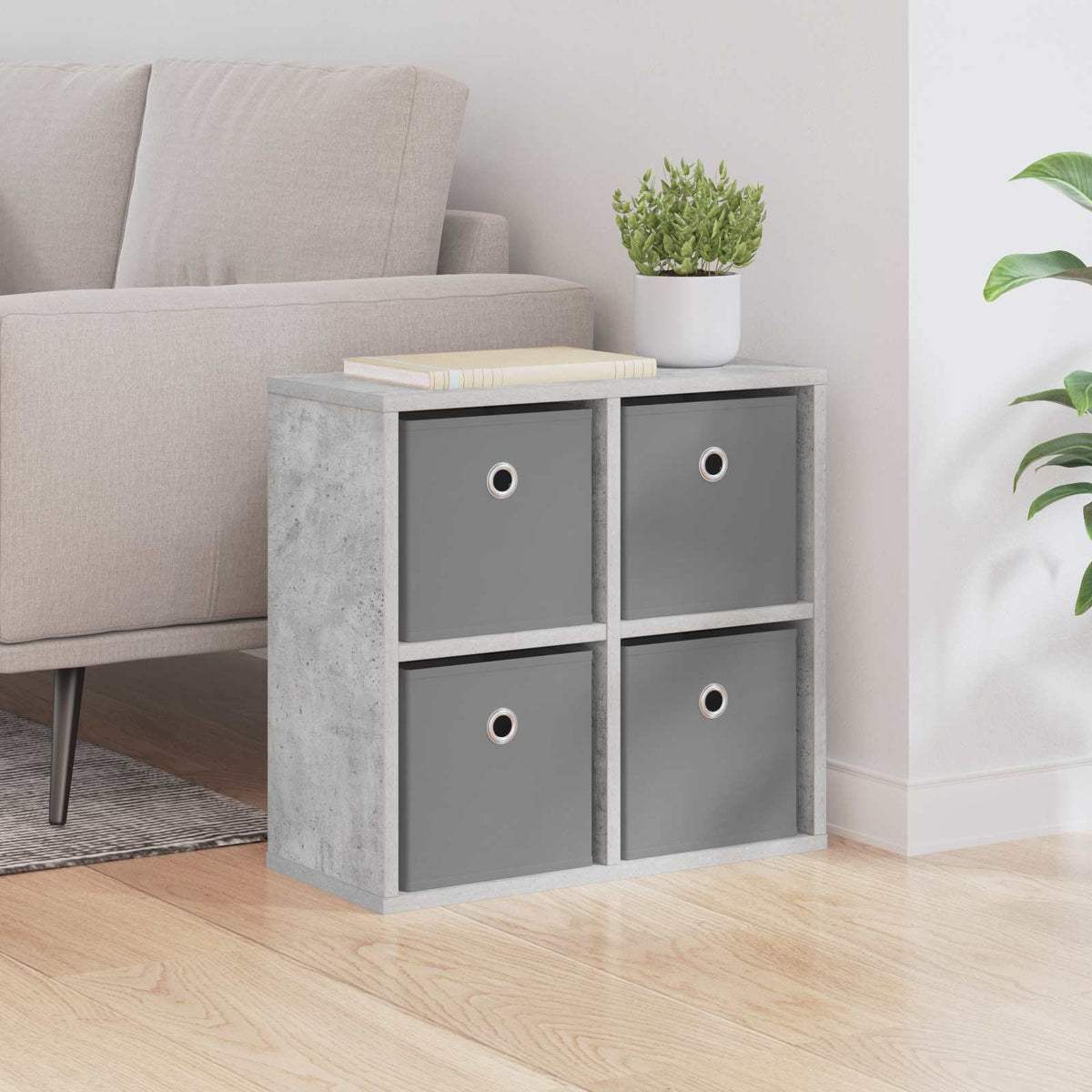 Sideboard Beton Grå 49,5 x 22 x 47 cm