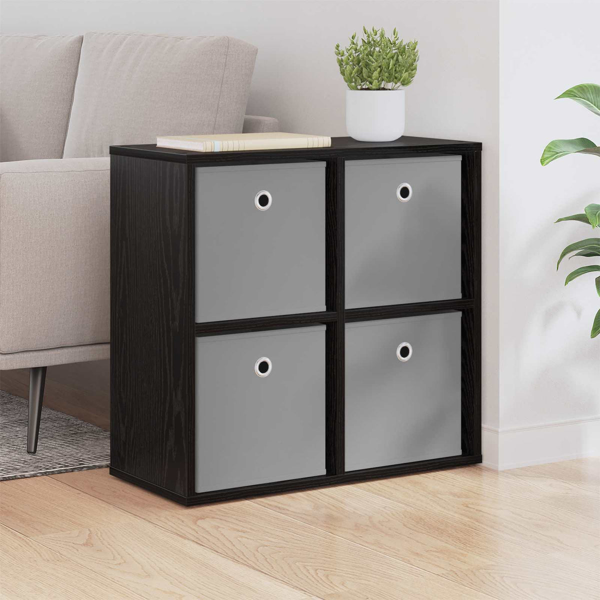 Sideboard Sort eg 59,5 x 27 x 57 cm
