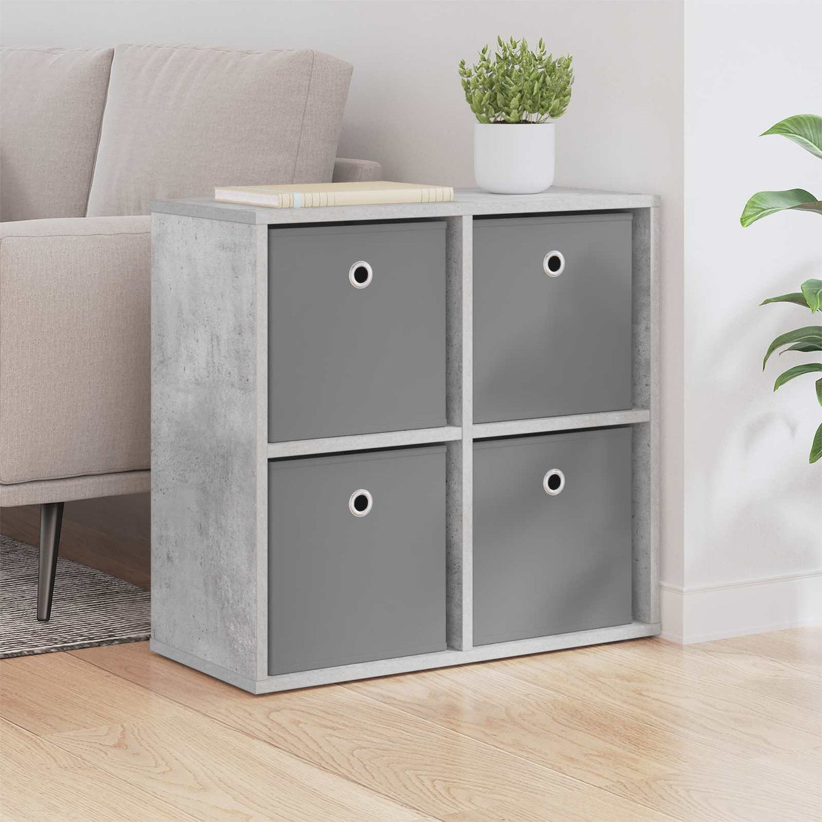 Sideboard Beton Grå 59,5 x 27 x 57 cm