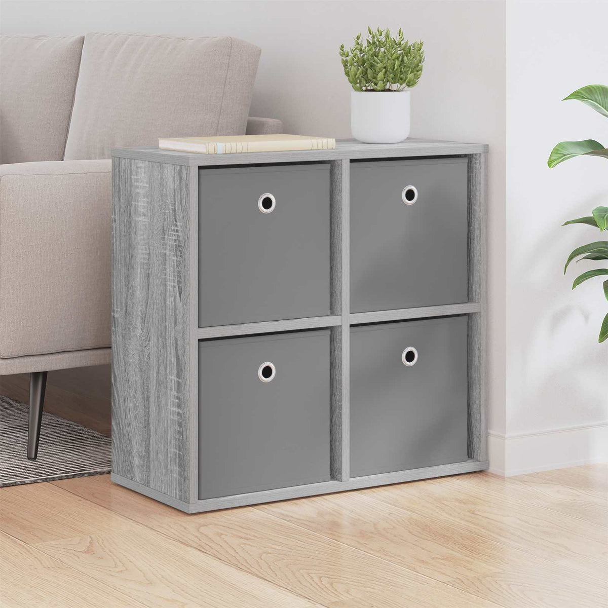 Sideboard Grå Sonoma 59,5 x 27 x 57 cm