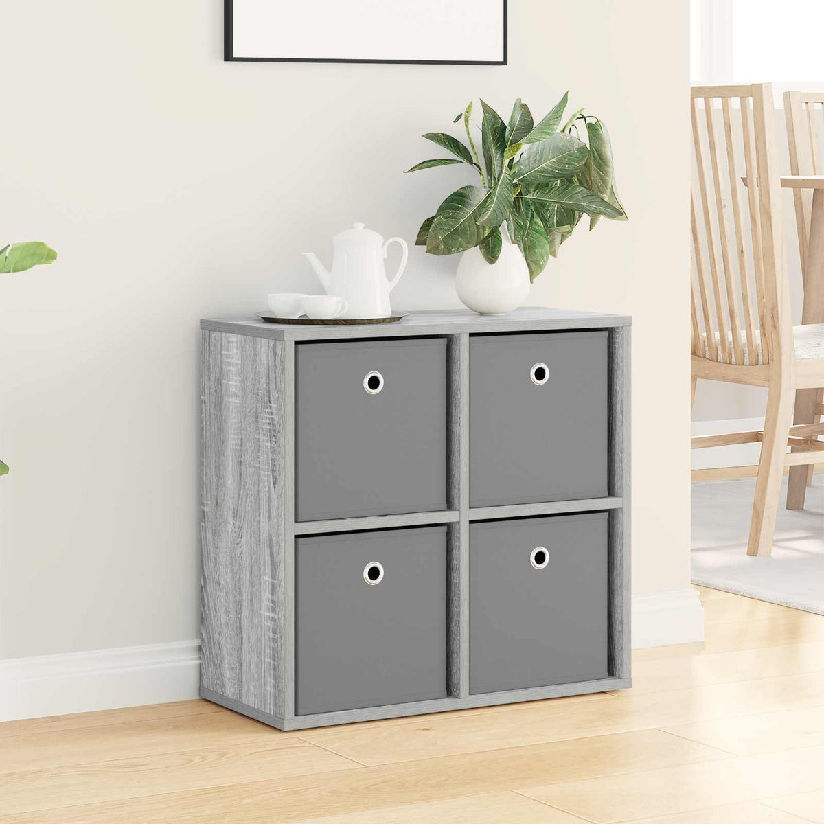 Sideboard Grå Sonoma 59,5 x 27 x 57 cm